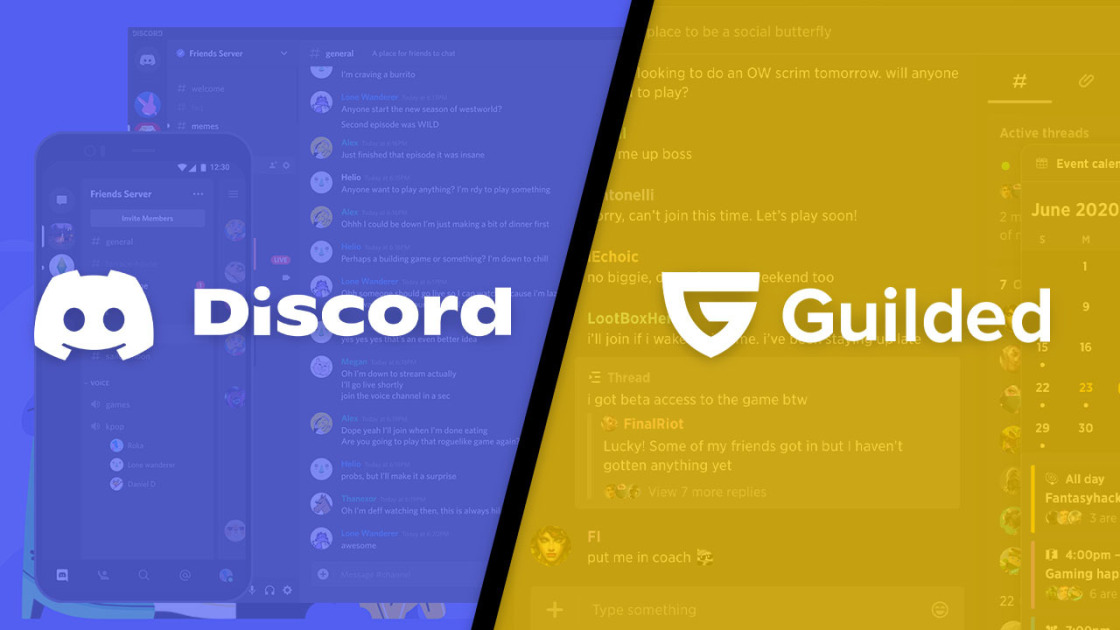 Discord and Guilded