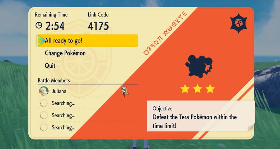 in game window to host raid