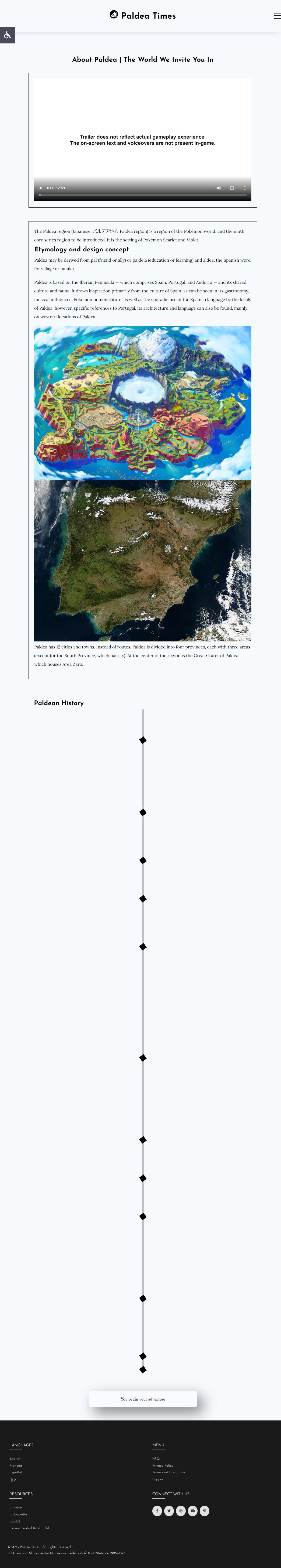 About Paldea mockup for tablet